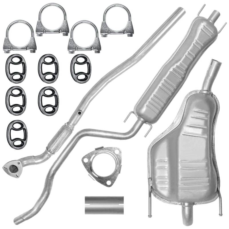 Auspuffanlage Schalldämpferset Auspuff für Opel Zafira B 1.6 16V von Adamot