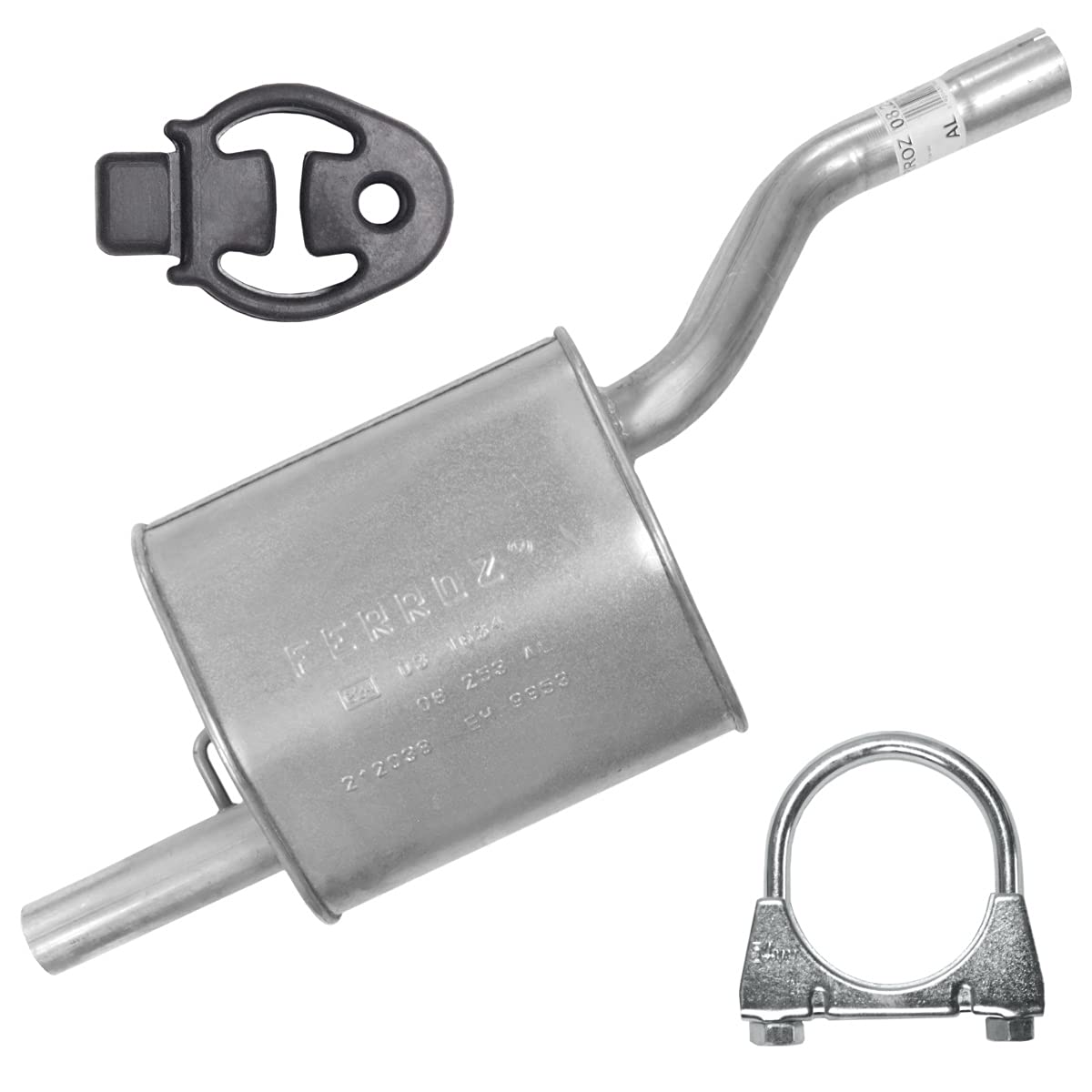 Endschalldämpfer Auspuff Endtopf für Ford Focus 1 I MK1 Schrägheck 1.8 Endschalldämpfer Auspuff Endtopf für Ford Focus 1 I MK1 Schrägheck 1.8 von Adamot
