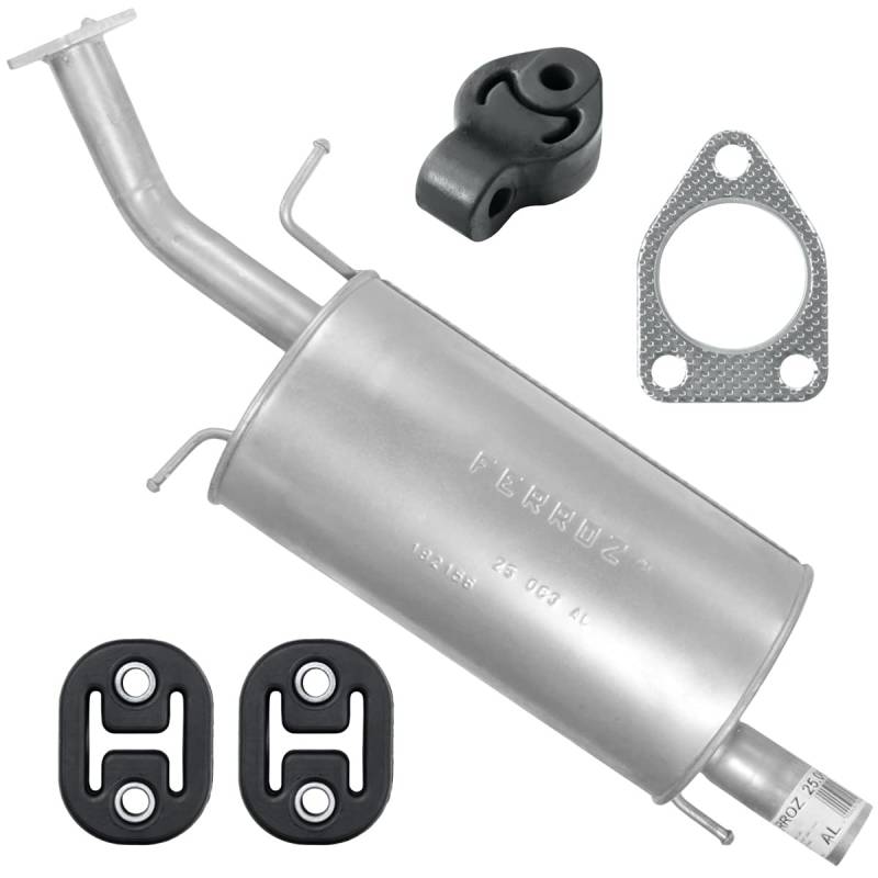 Endschalldämpfer Auspuff Endtopf für Mitsubishi Lancer 7 VII 2.0 von Homry