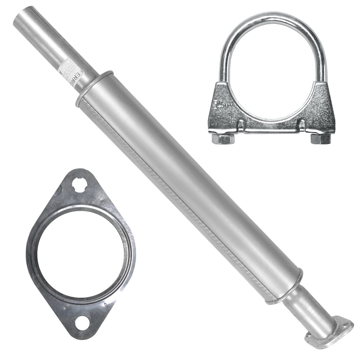 Mitteltopf Auspuff Mittelschalldämpfer für 2.0 TDCI Ford Focus II 2 MK2, Focus C-Max I 1 MK1 0, 2.0 D Volvo S40 2 II V50 Mitteltopf Auspuff Mittelschalldämpfer für 2.0 TDCI Ford Focus II 2 MK2, Focus C-Max I 1 MK1 0, 2.0 D Volvo S40 2 II V50 von Adamot