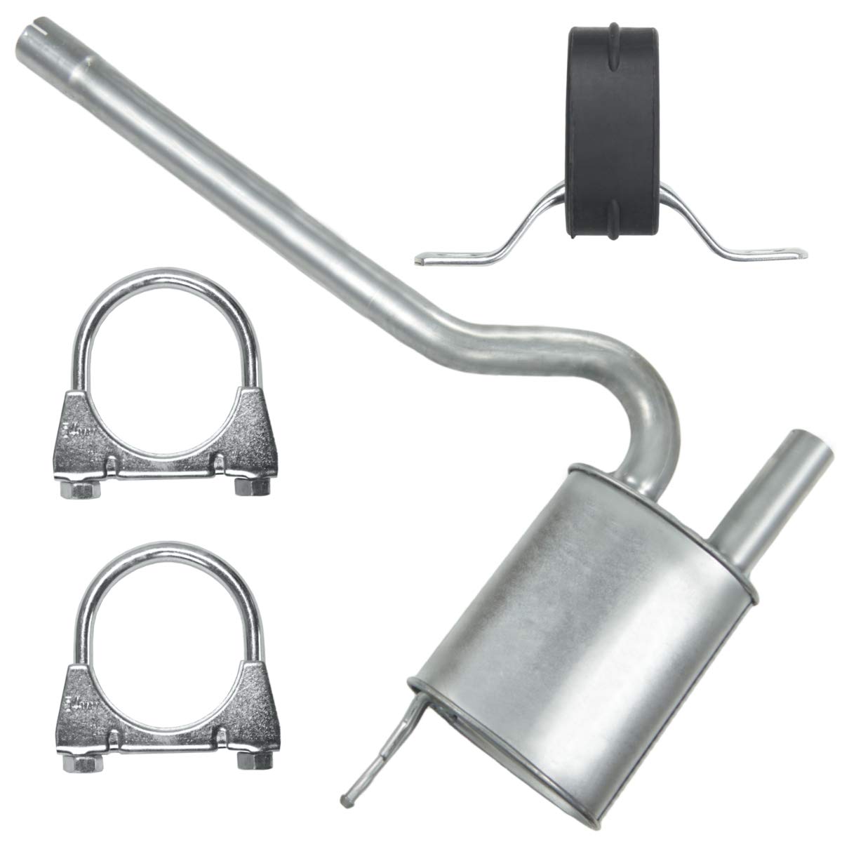 Mitteltopf Auspuff Mittelschalldämpfer für A4 B5 1.6i 1.9 D 1.9 TDI Mitteltopf Auspuff Mittelschalldämpfer für A4 B5 1.6i 1.9 D 1.9 TDI von Adamot