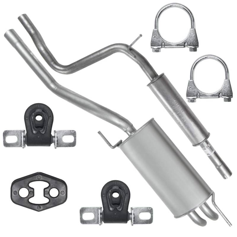 Auspuffanlage Schalldämpferset Auspuff für 1.7 SDI 1.9 SDI Seat Inca, Caddy 2 II von PGONA