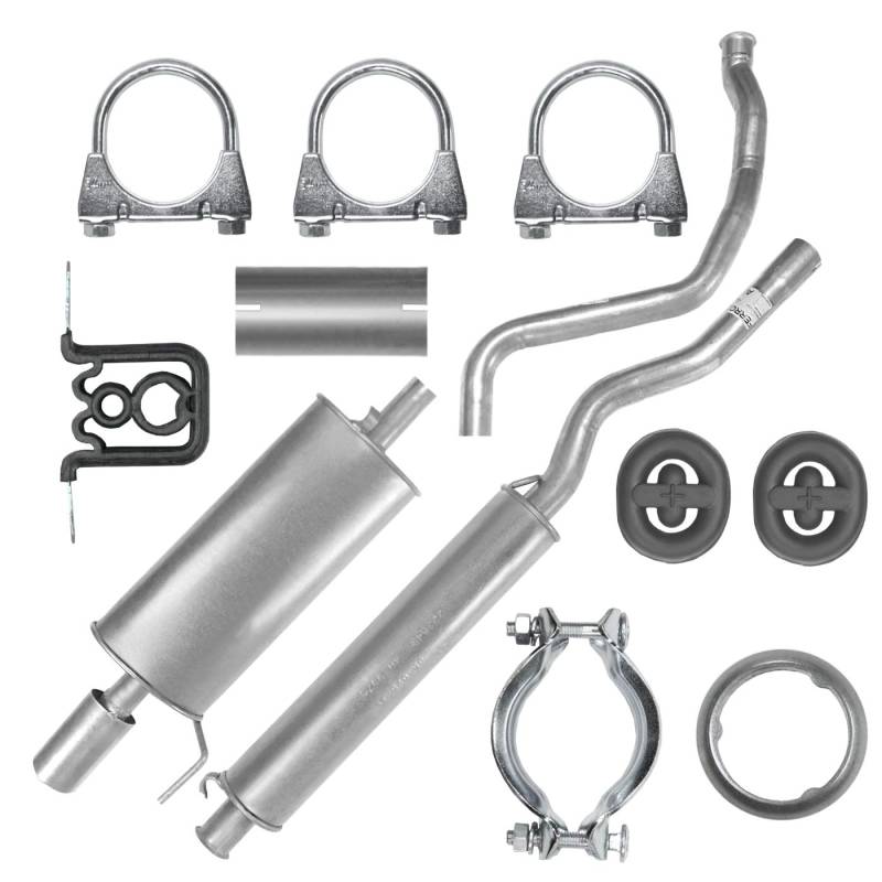 Auspuffanlage Schalldämpferset Auspuff für Audi 80 B4 1.6 2.0 von Adamot