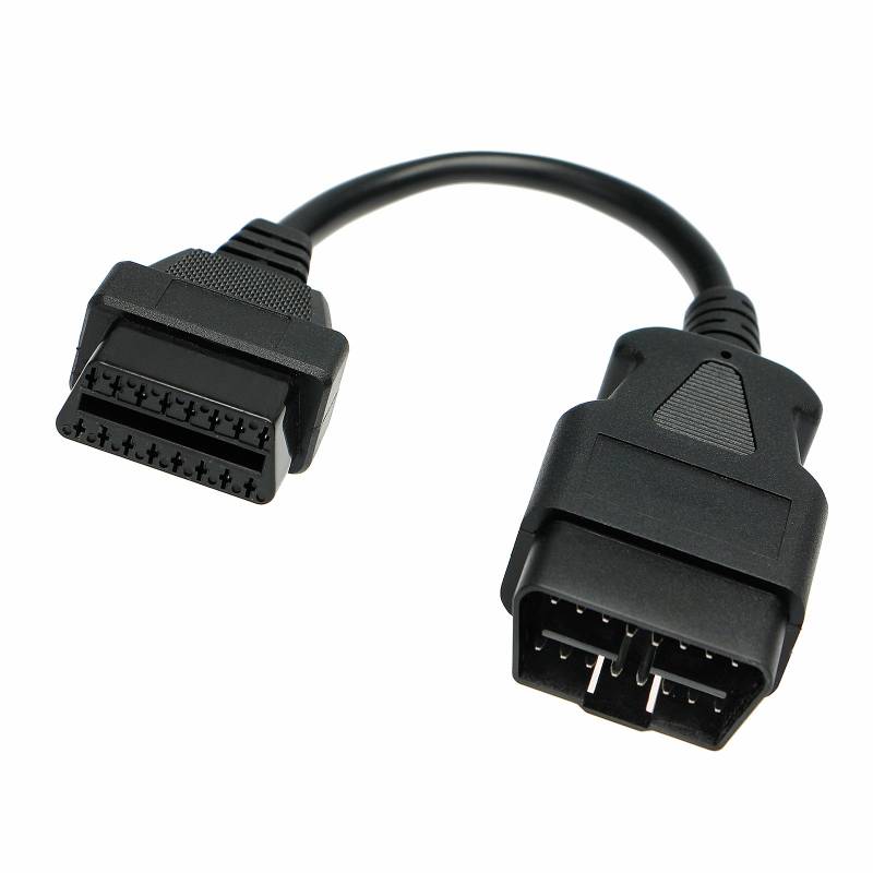 OBD 2 II Verlängerung Kabel Stecker auf Buchse 20 cm 16 Pin Diagnose Interface von Adapter Universe