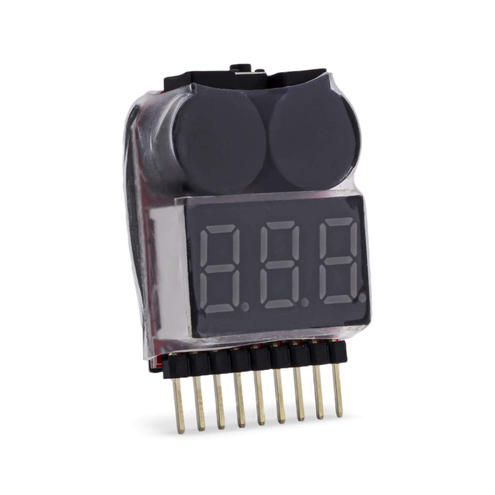 Adapter Universe RC Lipo Alarm Warner 1S - 8S On Board LED Buzzer Summer Akku Schutz Pieper Adapter Universe RC Lipo Alarm Warner 1S - 8S On Board LED Buzzer Summer Akku Schutz Pieper von Adapter Universe