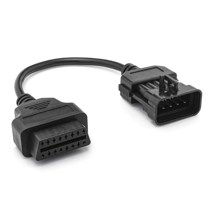 OBD 2 Diagnose Adapter Kabel Auto Stecker OBDII 10 Pin Tech 2 II 16 Pin Kompatibel Mit Opel von Adapter Universe