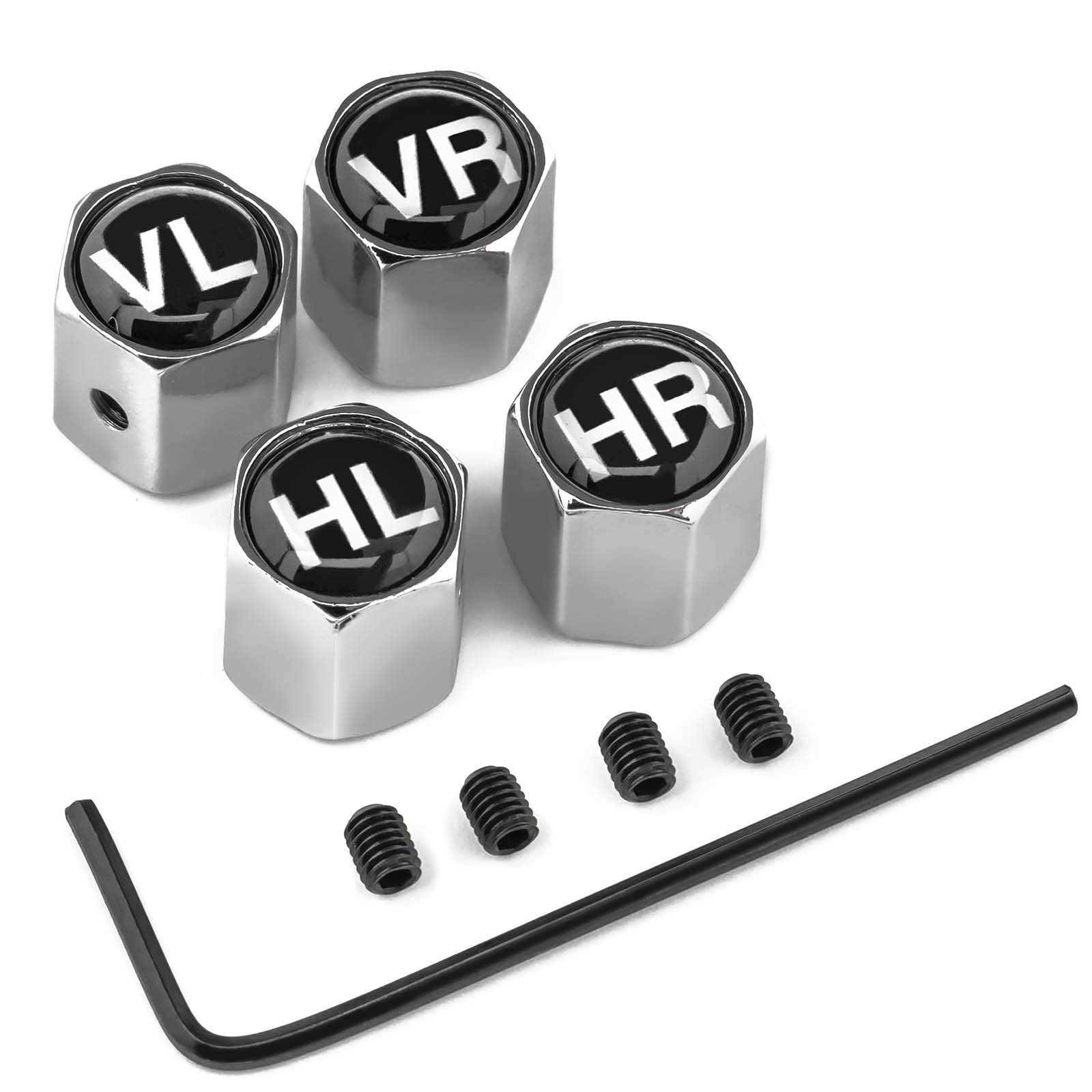 Reifen Ventil Kappen Set Felgen Schloss Auto Rad Merker Marker Markierung abschließbar Reifen Ventil Kappen Set Felgen Schloss Auto Rad Merker Marker Markierung abschließbar von Adapter Universe