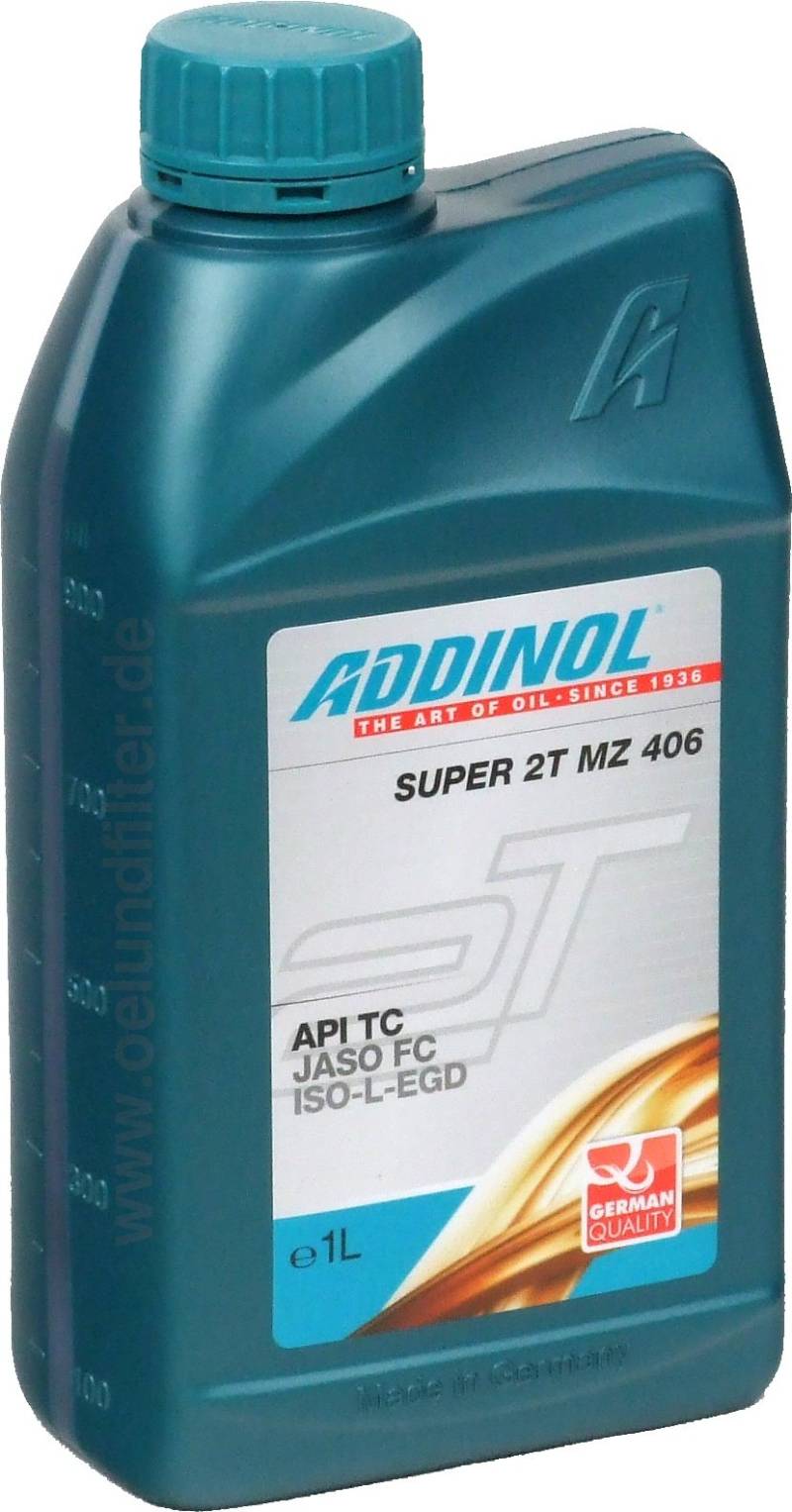 ADDINOL SUPER 2T MZ 406, 1 Liter von ADDINOL
