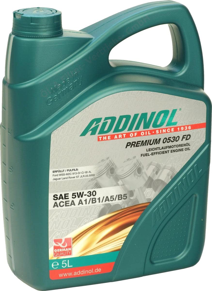 Addinol Motoröl Motorenöl Motor Motoren motor oil engine oil Benzin Diesel 5W-30 Premium 0530 FD 5L 72102881 von Addinol