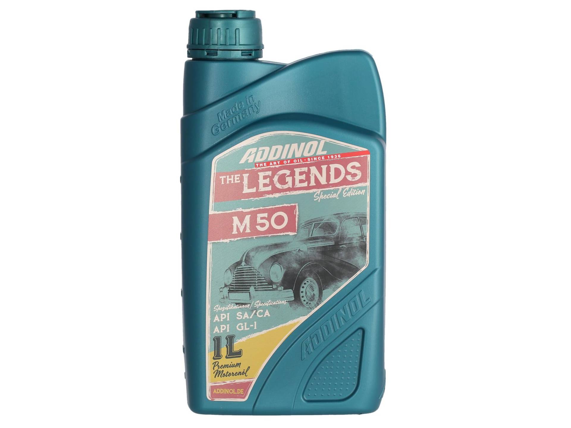 ADDINOL MOTORENÖL M 50 Classic Motorenöl, 1 Liter von Addinol