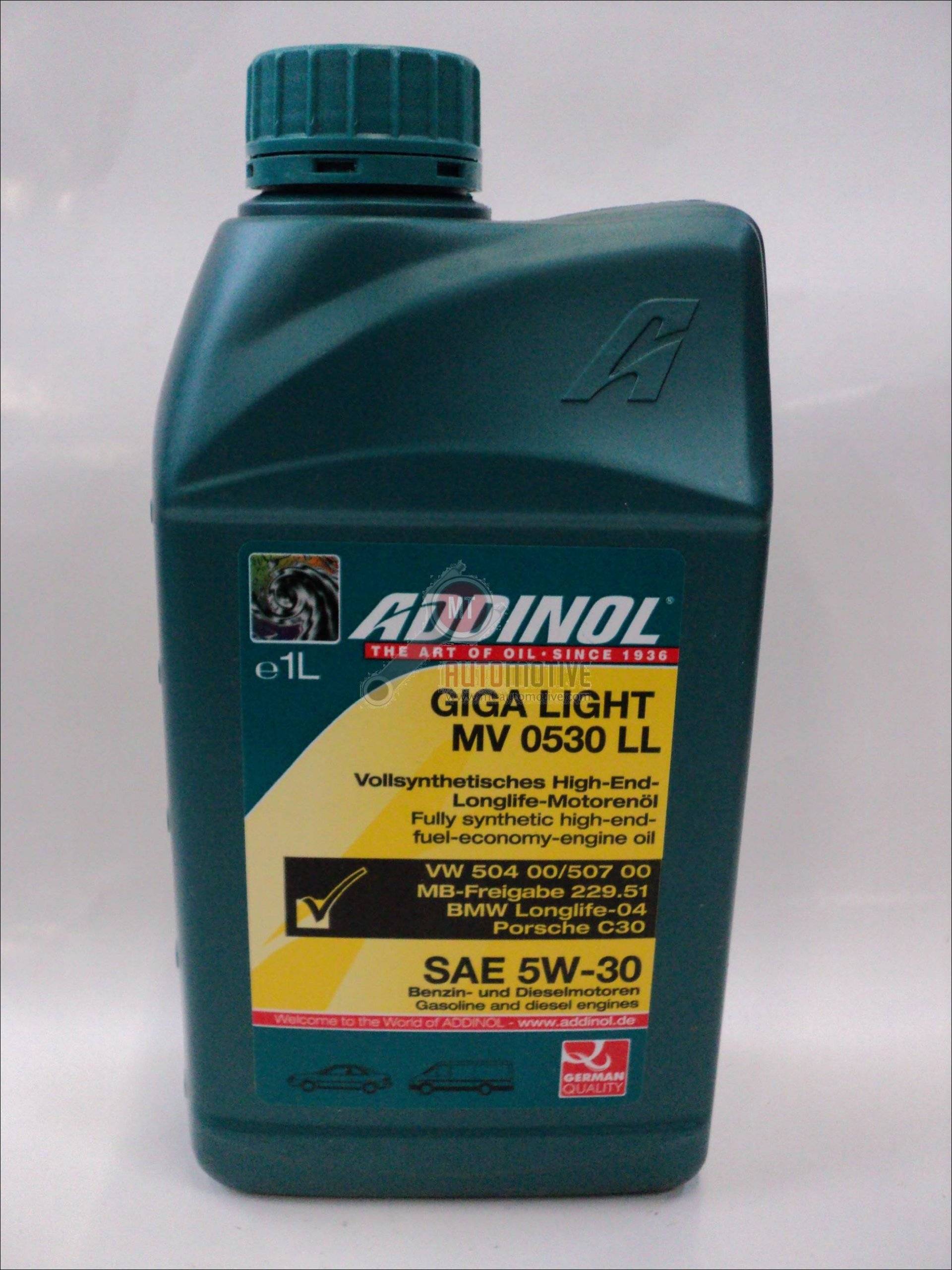 ADDINOL GIGA LIGHT MV 5W-30 LL C3 Motorenöl, 1 Liter von Addinol