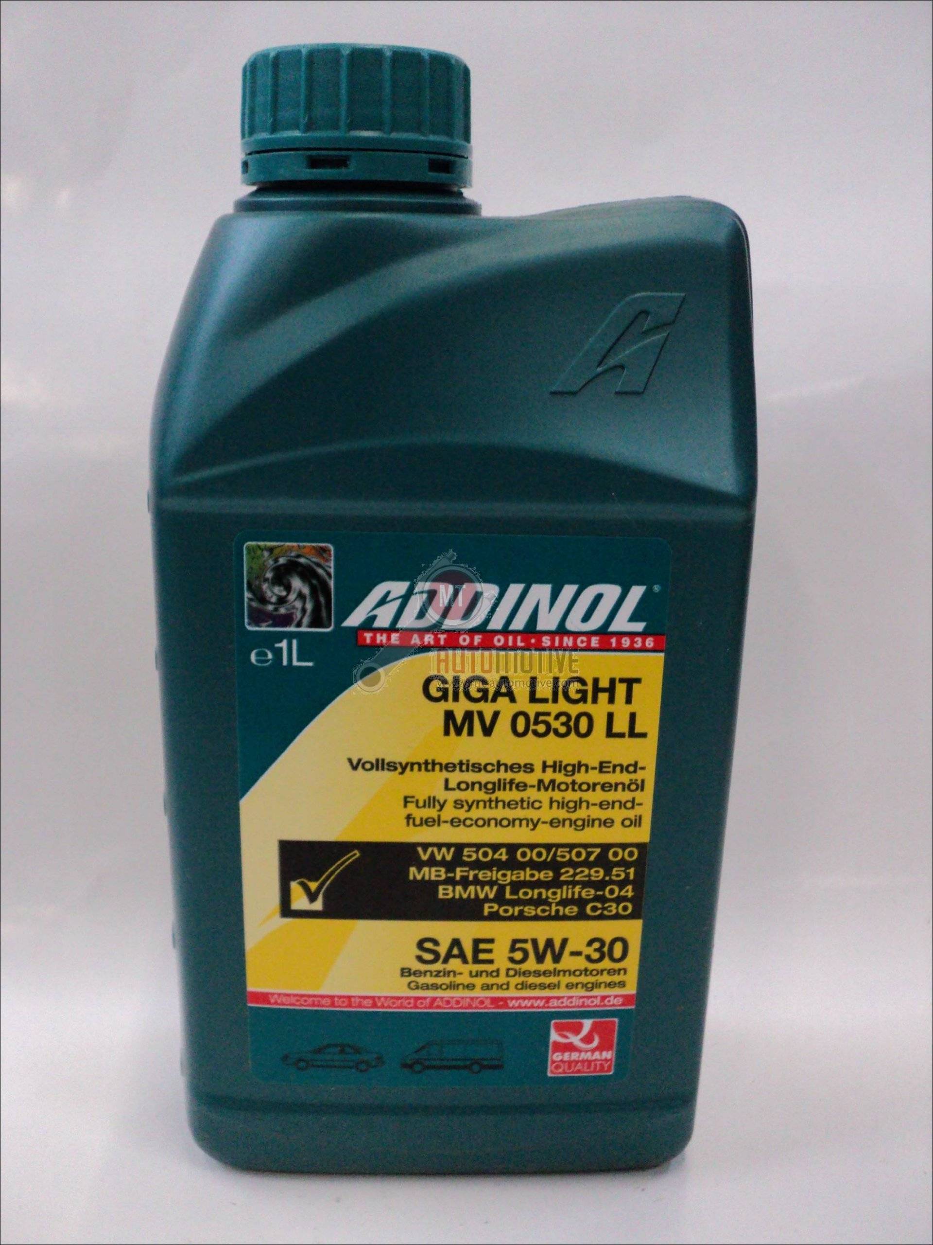 ADDINOL GIGA LIGHT MV 5W-30 LL C3 Motorenöl, 1 Liter ADDINOL GIGA LIGHT MV 5W-30 LL C3 Motorenöl, 1 Liter von Addinol