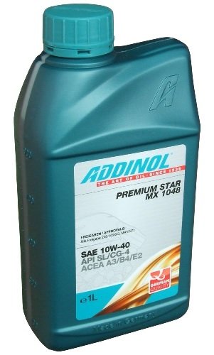 ADDINOL PREMIUM STAR MX 1048 10W-40 A3/B4/E7 Motorenöl, 1 Liter von Addinol
