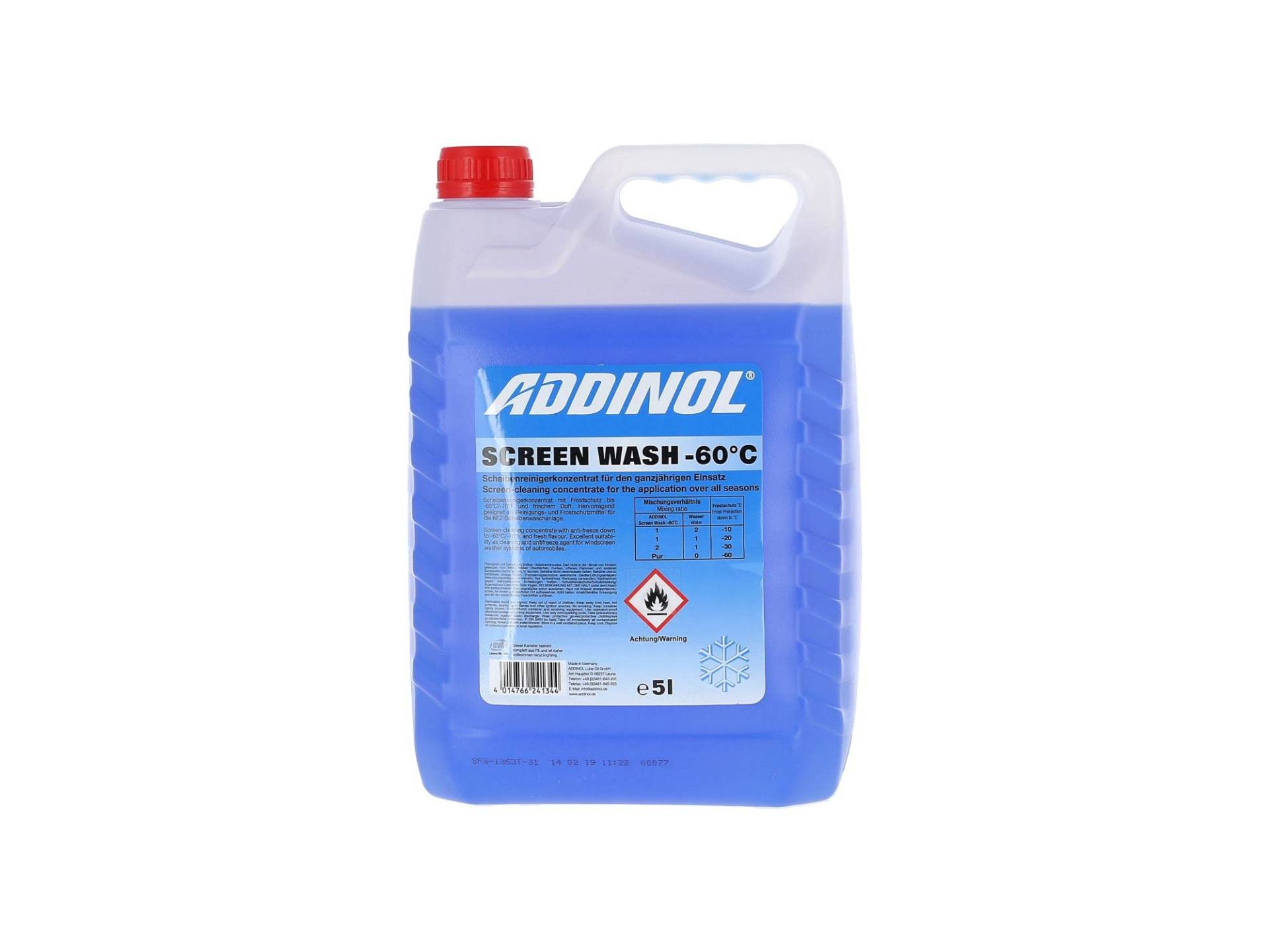 ADDINOL SCREEN WASH -60°C, 5 Liter von Addinol