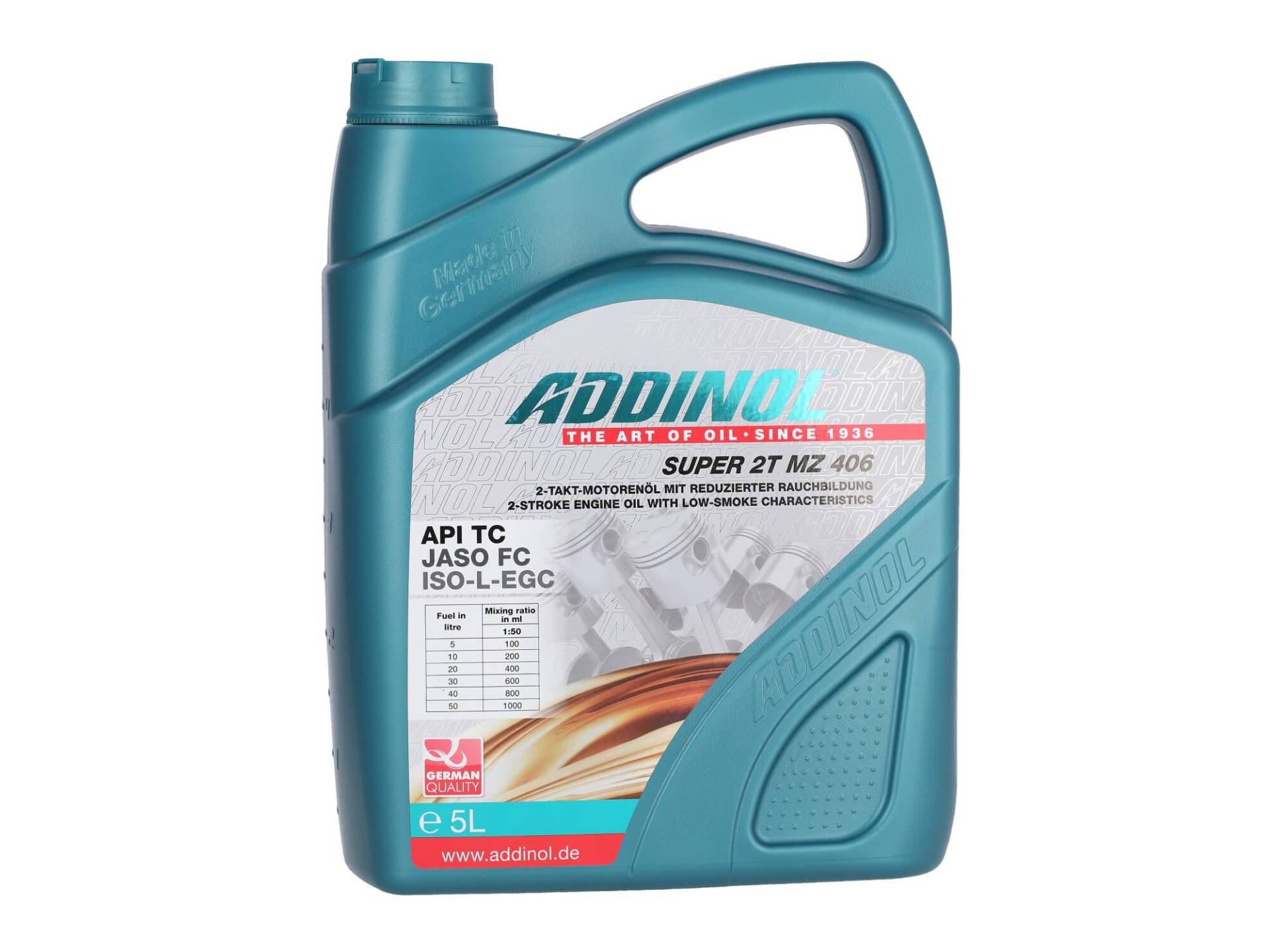 Addinol Motoröl Motorenöl Motor Motoren motor oil engine oil 2 Takt Super 2T MZ 406 5L 72400981 von Addinol