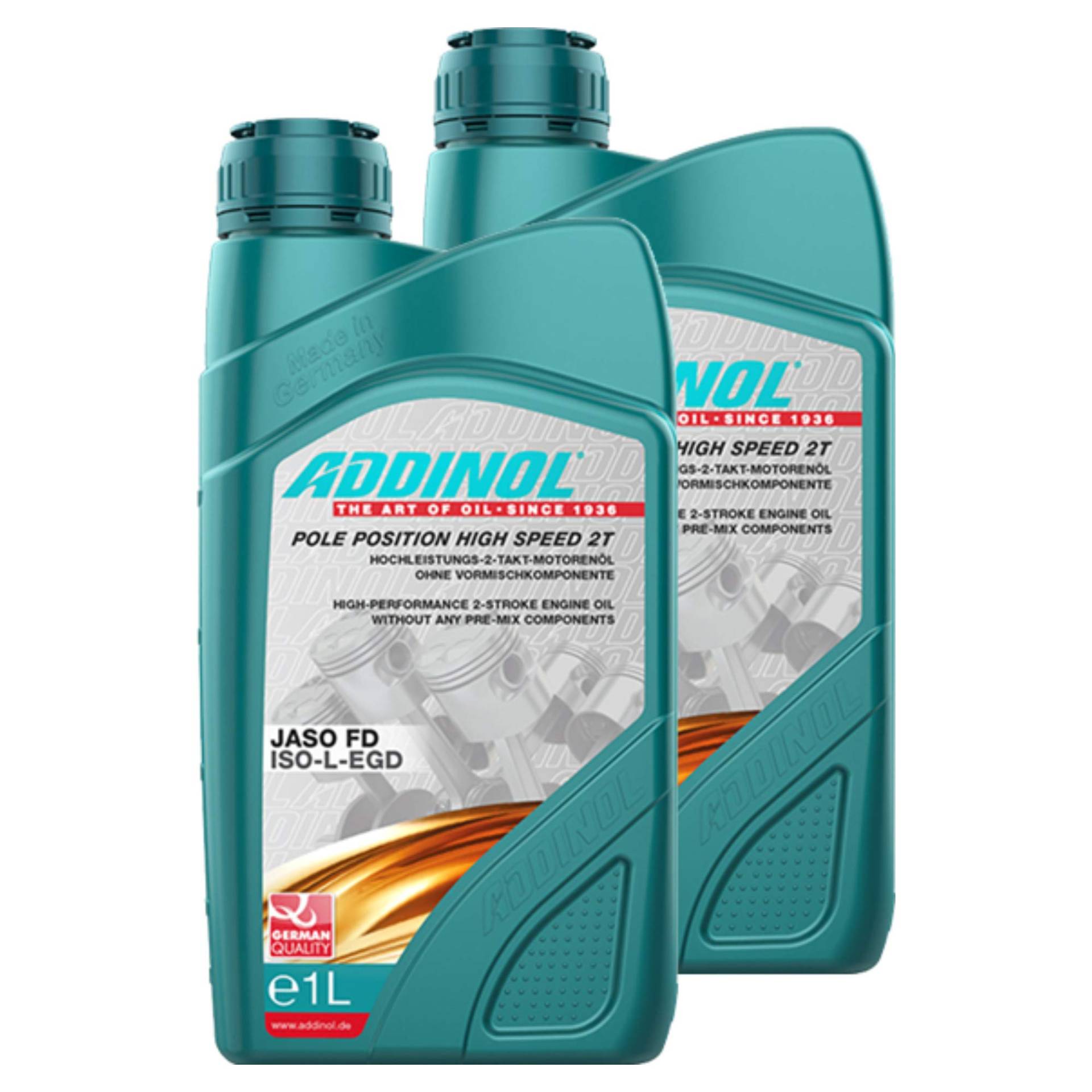 Addinol 2X Motoröl Motorenöl Motor Motoren Motor Oil Engine Oil 2-Takt Pole Position High Speed Motorrad 1L von Addinol