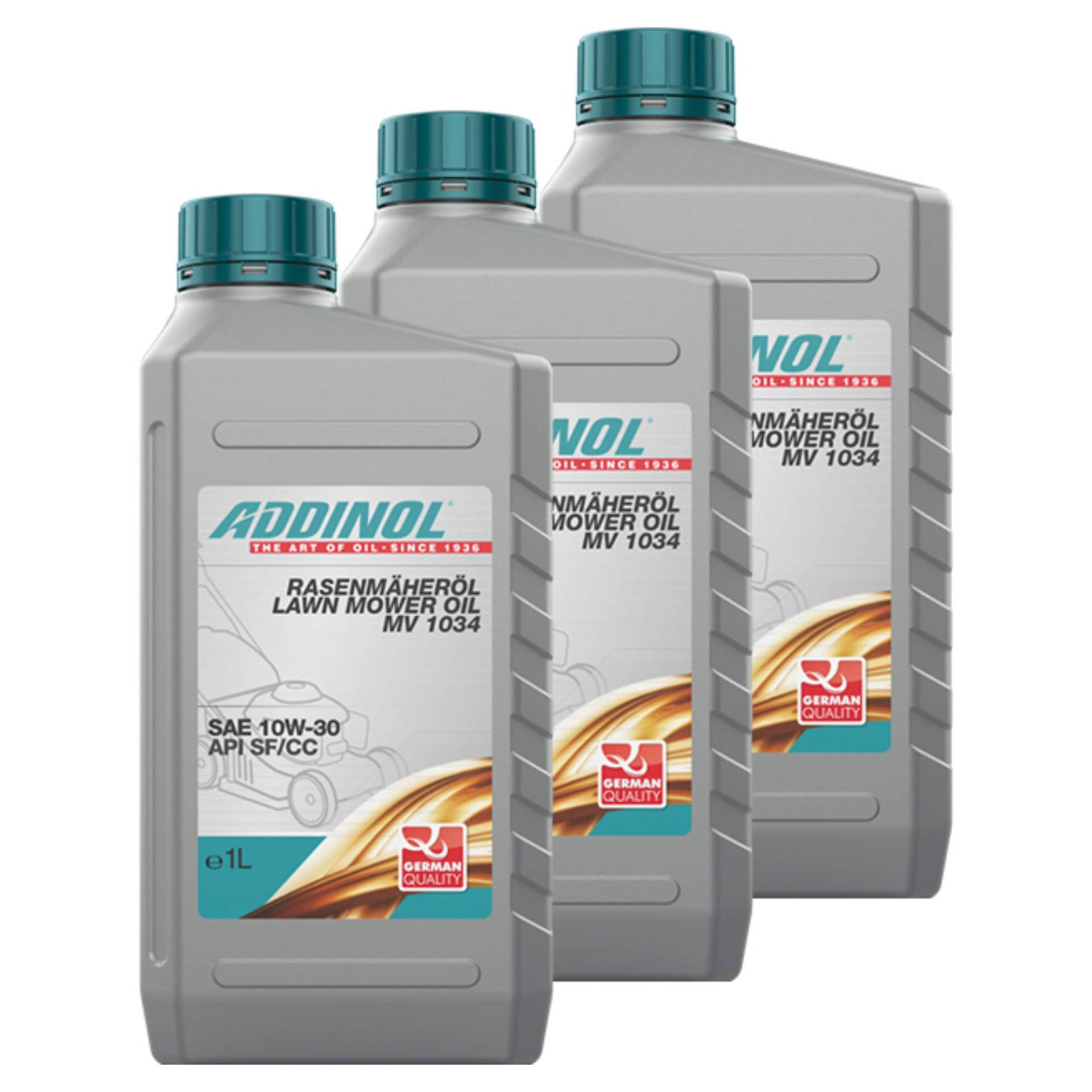 Addinol 3X Rasenmäheröl Lawnmower Lawn Mower Oil 10W-30 Mv 1034 1L 72102307 von Addinol