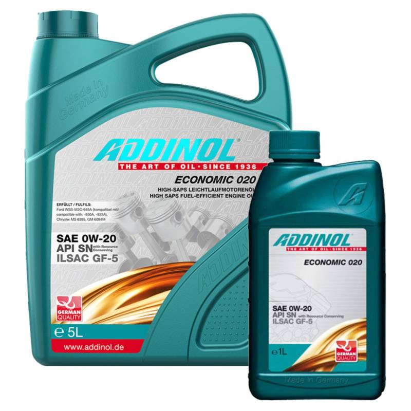 Addinol Motoröl 0W-20 Economic 020 5L + 1L von Addinol