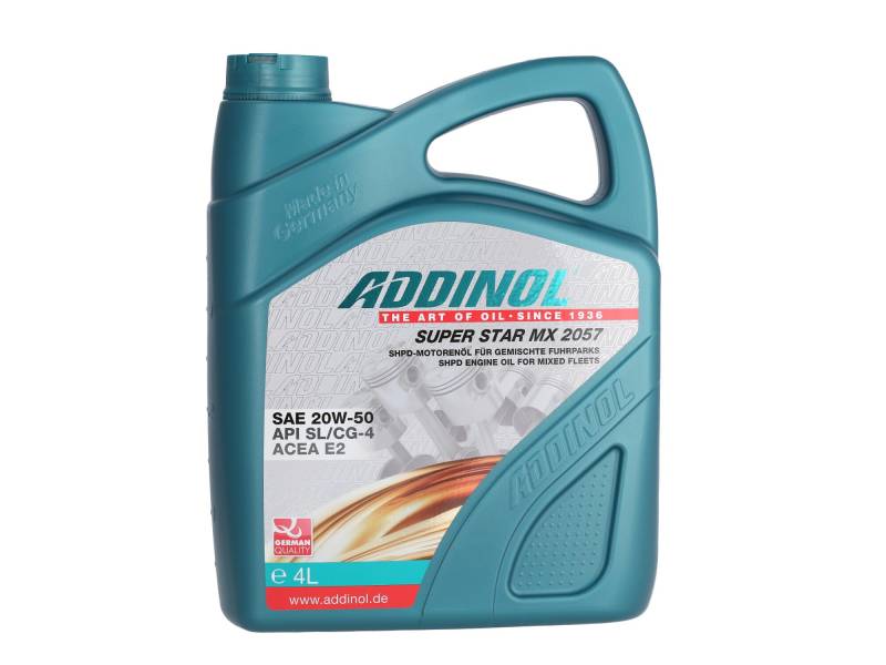 ADDINOL SUPER STAR MX 2057 20W-50 A3/B3/E2 Motorenöl, 4 Liter von Addinol
