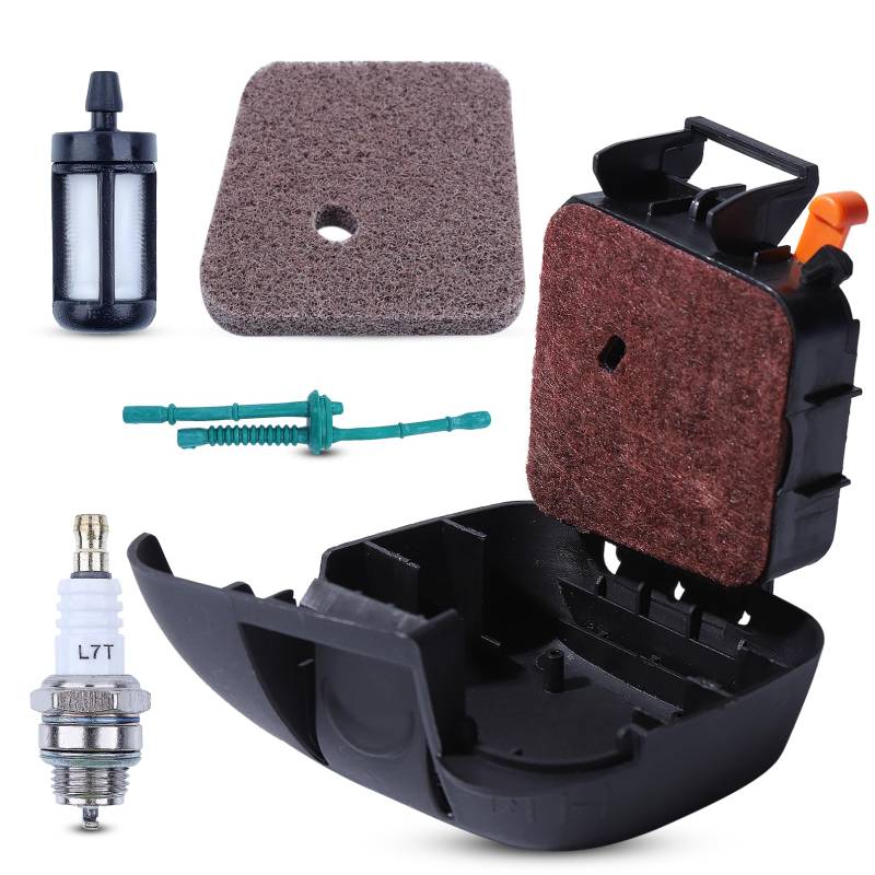 ADEFOL Luftfilter-Set für Stihl Freischneider FS38 FS45 FS46 FS55R KM55 HL45 HS45 FC55 FS45C FS46C KM55R FS55C FS55RC, Luftfiltergehäuse-Set, Ersatzteile von Adefol