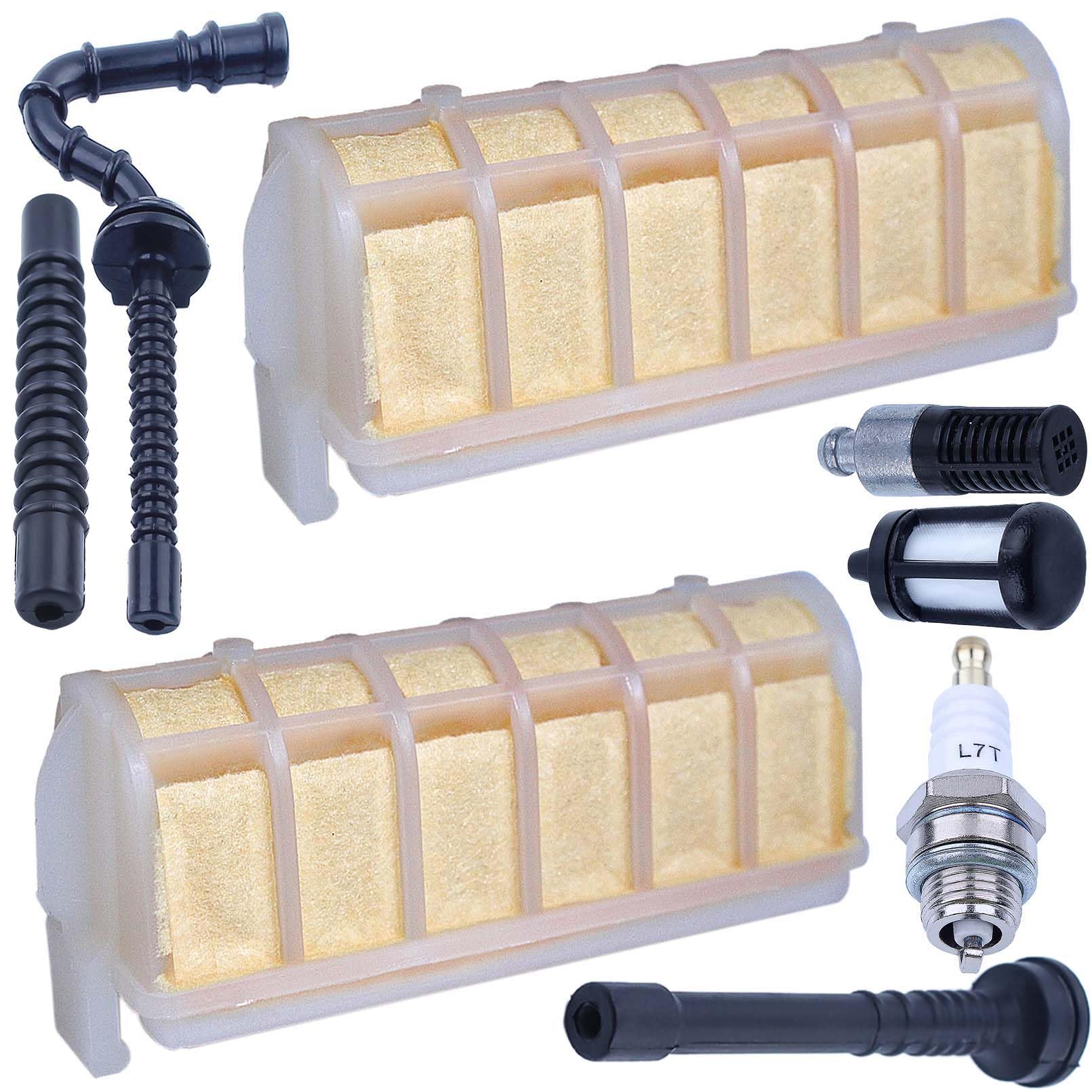 Luftfilter-Set für Stihl 021 023 025 MS210 MS230 MS250 Serie, Adefol Luftfilter + Kraftstoffschlauch + Kraftstofffilter + Zündkerze Luftfilter-Set für Stihl 021 023 025 MS210 MS230 MS250 Serie, Adefol Luftfilter + Kraftstoffschlauch + Kraftstofffilter + Zündkerze von Adefol