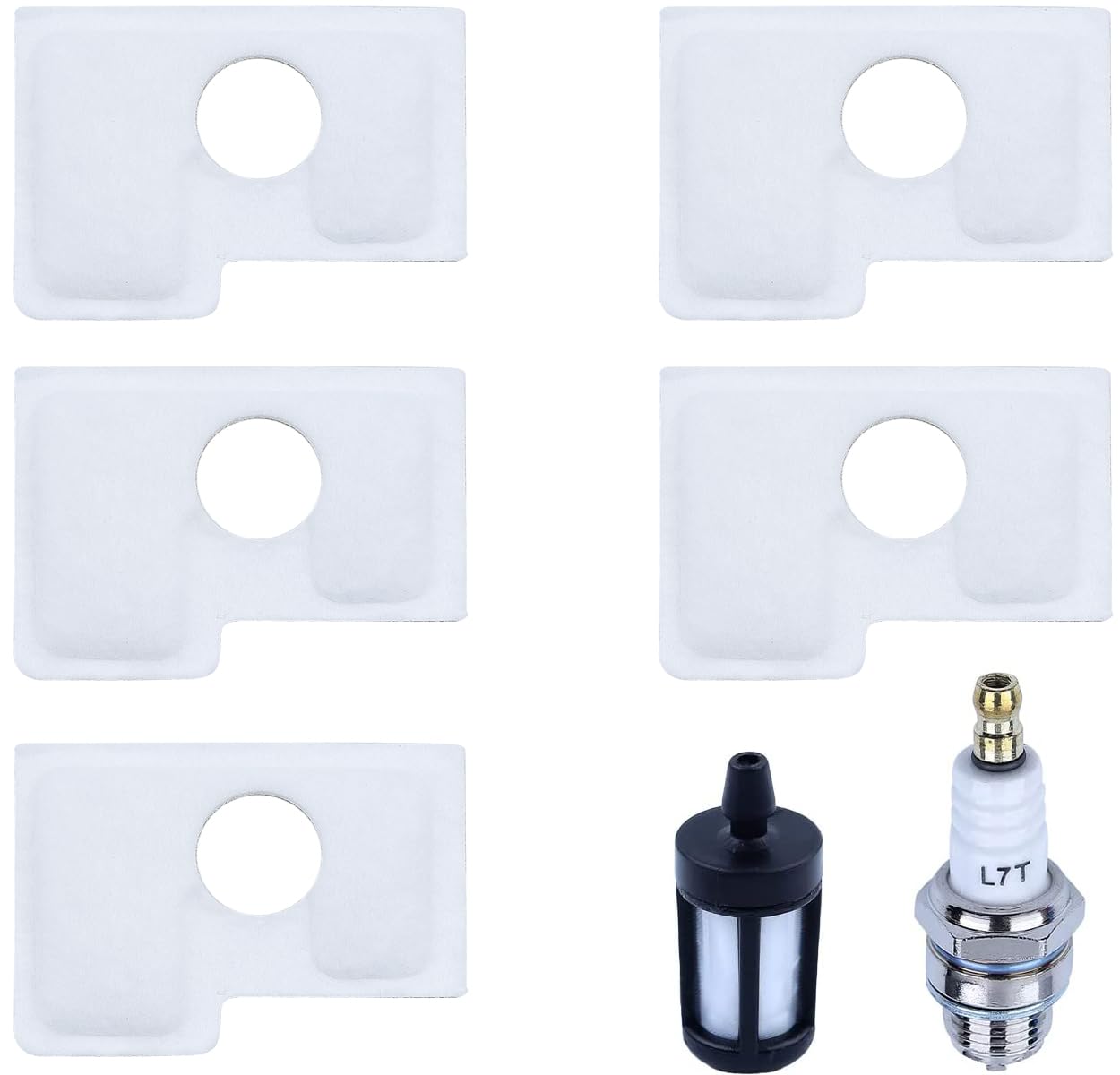 Adefol Luftfilter-Set für Stihl MS180 MS170 018 017 Kettensäge, OEM-Teile 1130-124-0800, Ersatz-Luftfilter, Zündkerzen, Zubehör, Fahrzeugspezifische Passform Adefol Luftfilter-Set für Stihl MS180 MS170 018 017 Kettensäge, OEM-Teile 1130-124-0800, Ersatz-Luftfilter, Zündkerzen, Zubehör, Fahrzeugspezifische Passform von Adefol
