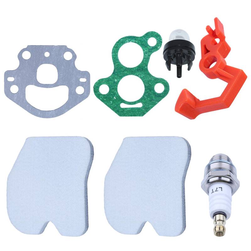 Luftfilter-Set mit Schalthebel für Kettensäge Mcculloch CS340 CS380, für Husqvarna 235 235E 236 236E 240 240E, für Jonsered CS2234 CS2234S CS2238 CS2238S, für Red Max GZ3800 5450 61801 von Adefol
