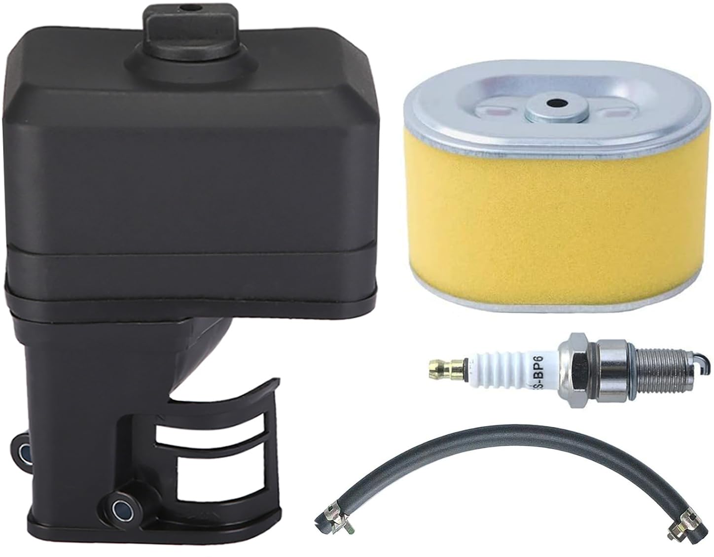 Luftfilter mit Abdeckung Honda GX160 GX200 GX140 GX120 168F Serie, ADEFOL Luftfilter Schaumstoff Luftfiltereinsatz + Luftfilterabdeckung + Zündkerze + Kraftstoffleitung Ersatzteile Luftfilter mit Abdeckung Honda GX160 GX200 GX140 GX120 168F Serie, ADEFOL Luftfilter Schaumstoff Luftfiltereinsatz + Luftfilterabdeckung + Zündkerze + Kraftstoffleitung Ersatzteile von Adefol