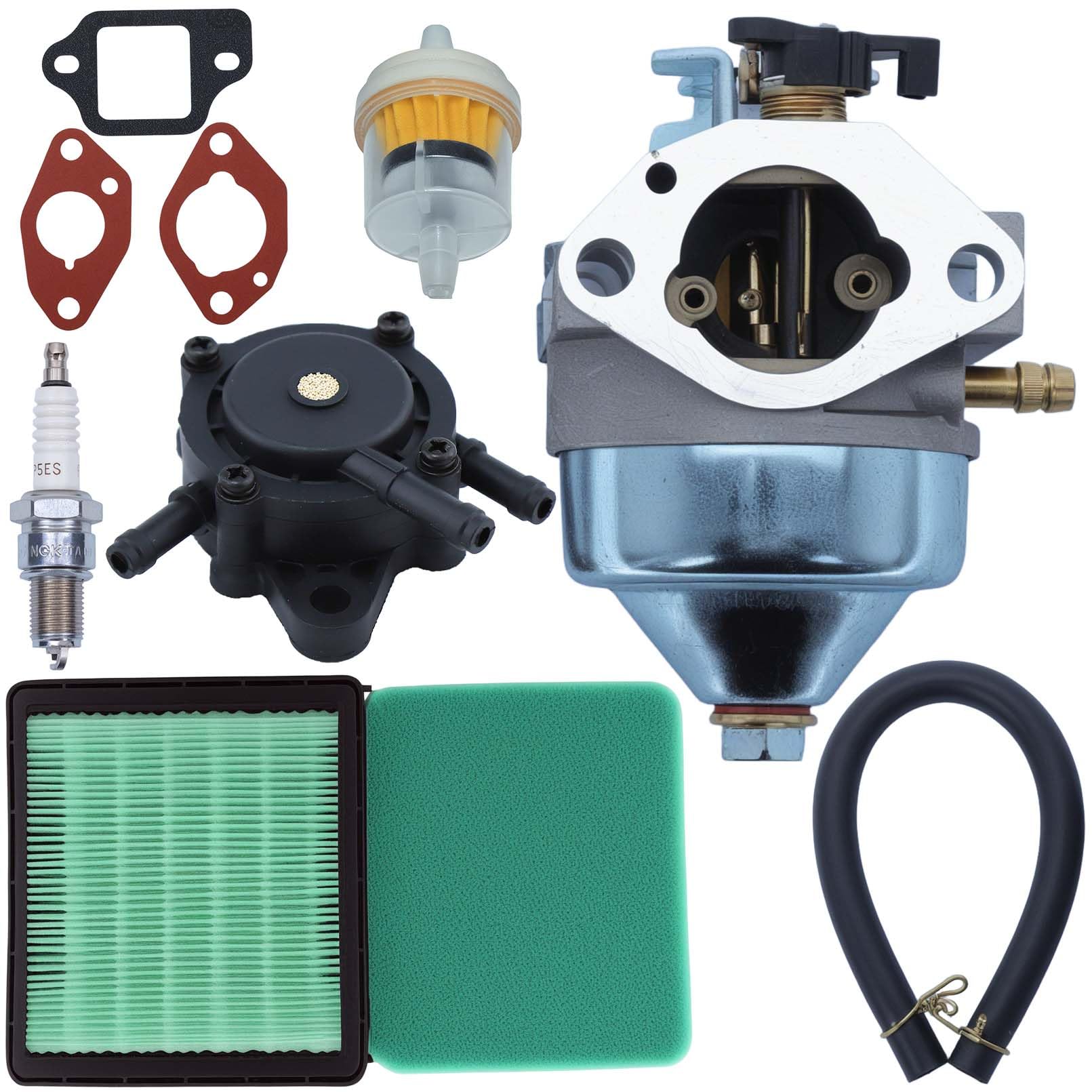 Vergaser für Honda GCV190 Motor, ADEFOL Ersatzteil Kit Inklusive Vergaser & Luftfilter & Dichtung & Benzinpumpe & Zündkerze & Benzinschlauch GCV190 Seire Motor Zubehör 9 in 1 Vergaser für Honda GCV190 Motor, ADEFOL Ersatzteil Kit Inklusive Vergaser & Luftfilter & Dichtung & Benzinpumpe & Zündkerze & Benzinschlauch GCV190 Seire Motor Zubehör 9 in 1 von Adefol