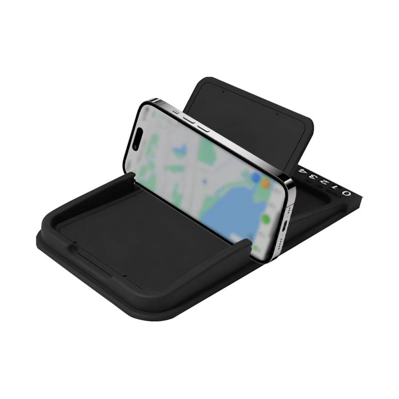 Adunsiaoto Auto Armaturenbrett Matte, Auto Armaturenbrett Anti Rutsch Matten, Anti-Rutsch Matte Auto Non-Slip Matte, 3 in 1 A rmaturenbrett Pad für Handyhalterung, Sonnenbrillen von Adunsiaoto