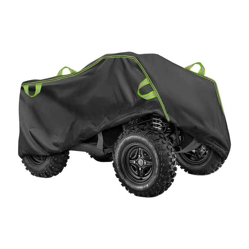 Adunsiaoto Motorrad Abdeckplane Outdoor Motorradabdeckung Winterfest, Motorrad Outdoor Motorradgarage Winddicht, Oxford Stoff Abdeckhaube Indoor Motorradplane Staubdicht Wasserdichten(256x110x120cm) von Adunsiaoto