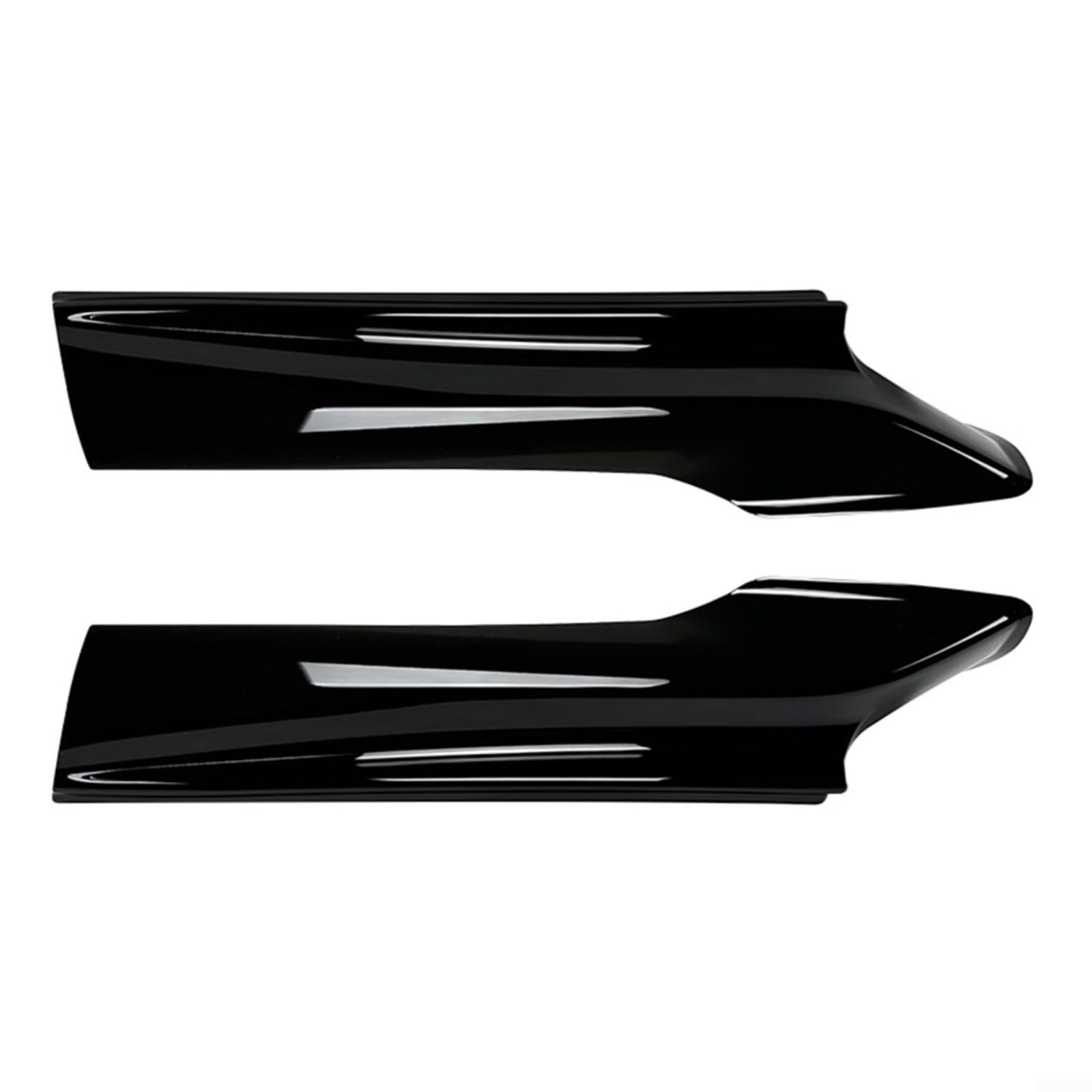 Advokingtap Carbon Frontstoßstange Kinnlippe Spoiler Splitter Kompatibel mit BMW 5er F10 F11 M Sport (Schwarz) von Advokingtap