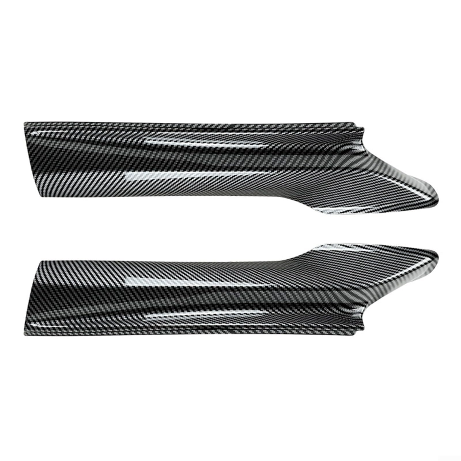 Advokingtap Carbon Frontstoßstange Kinnlippe Spoiler Splitter kompatibel mit BMW 5er F10 F11 M Sport (Carbon-Optik) von Advokingtap