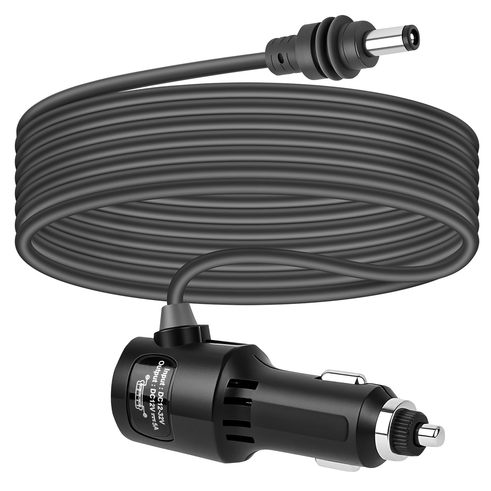 Starlink Mini Kabel, 3M Zigarettenanzünder zu DC (12V-32V) – 18AWG Starkes Ladekabel wasserdicht für Wohnmobil, LKW und Boot von Aéttézoe