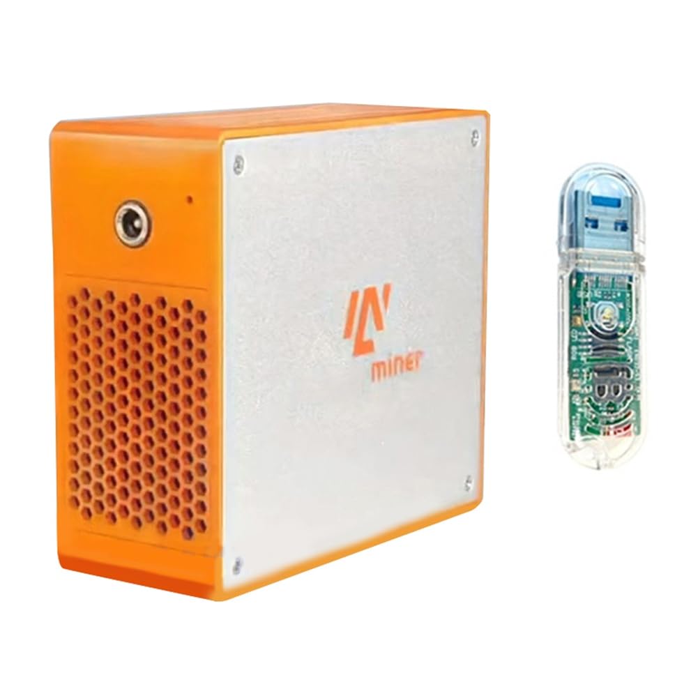 Afforstyle BTC Solo-Lotterieminer LV07 11MH/S 12W 0 Geräusch (mit PSU) BTC Solo-Miner mit Einer Gewinnchance Von 1333 MHz, EU-Stecker von Afforstyle