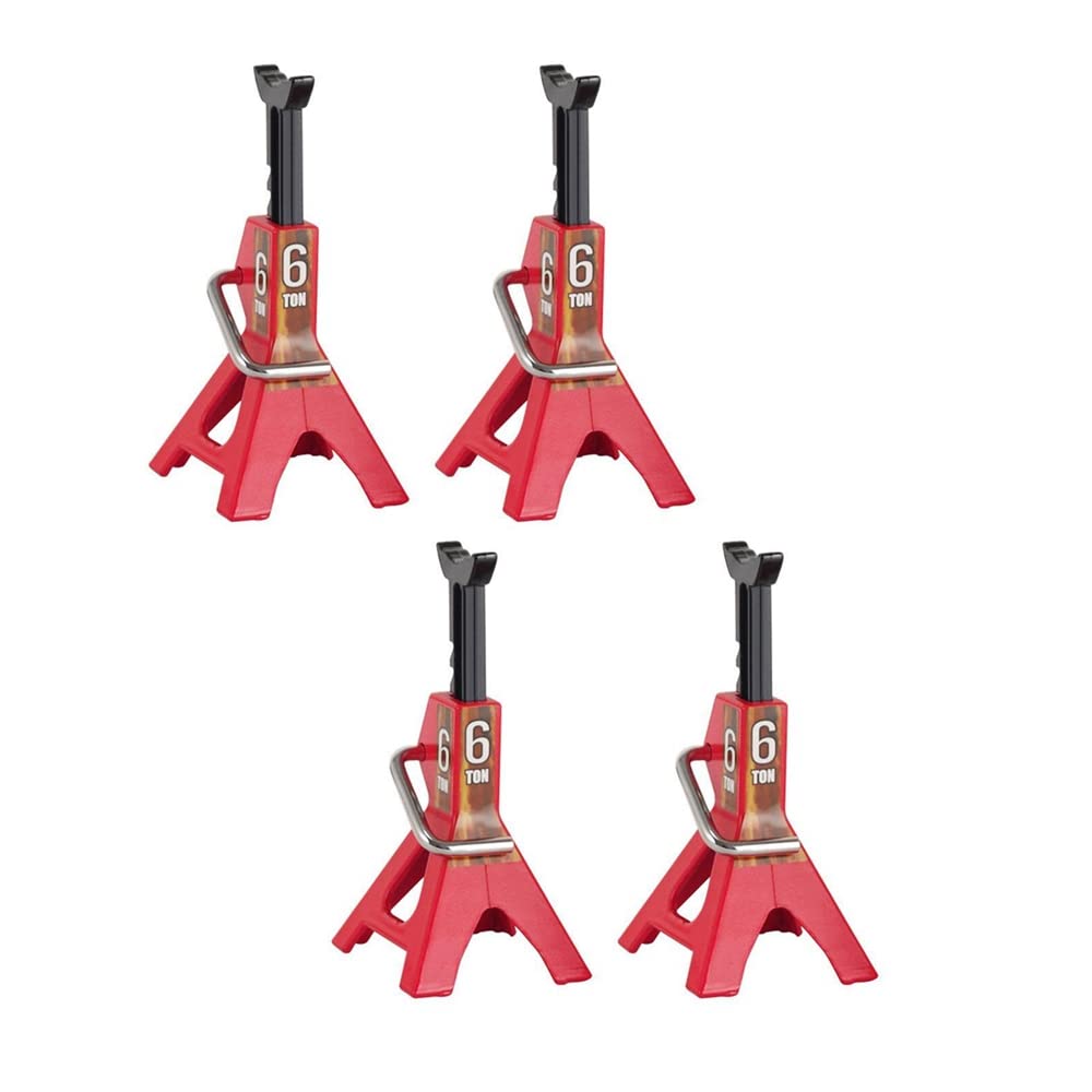 Aflytep 4 Stück Metall höhenverstellbar 6 Tonnen Halterung für 1/10 Auto auf Fernbedienung Axial SCX10 90046 TRX4 TRX6 D90,1 Aflytep 4 Stück Metall höhenverstellbar 6 Tonnen Halterung für 1/10 Auto auf Fernbedienung Axial SCX10 90046 TRX4 TRX6 D90,1 von Aflytep