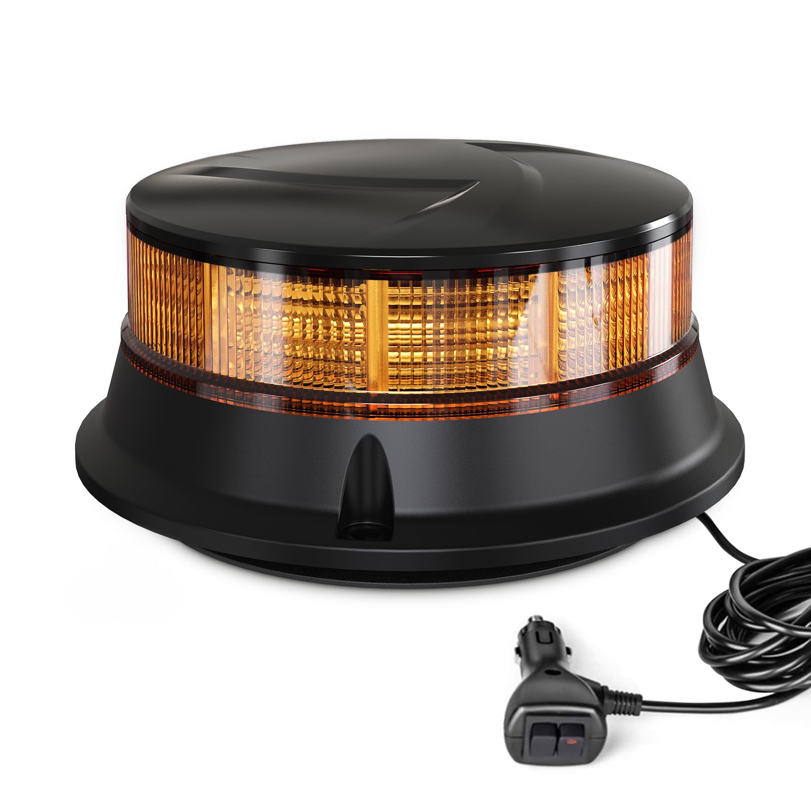 Agrieyes Rundumleuchte 12V/24V Mit Magnet und Saugnapf - LED Warnleuchte für LKW, Traktor, Auto, KFZ - Orange/Gelb Mit Zigarettenanzünder Agrieyes Rundumleuchte 12V/24V Mit Magnet und Saugnapf - LED Warnleuchte für LKW, Traktor, Auto, KFZ - Orange/Gelb Mit Zigarettenanzünder von Agrieyes