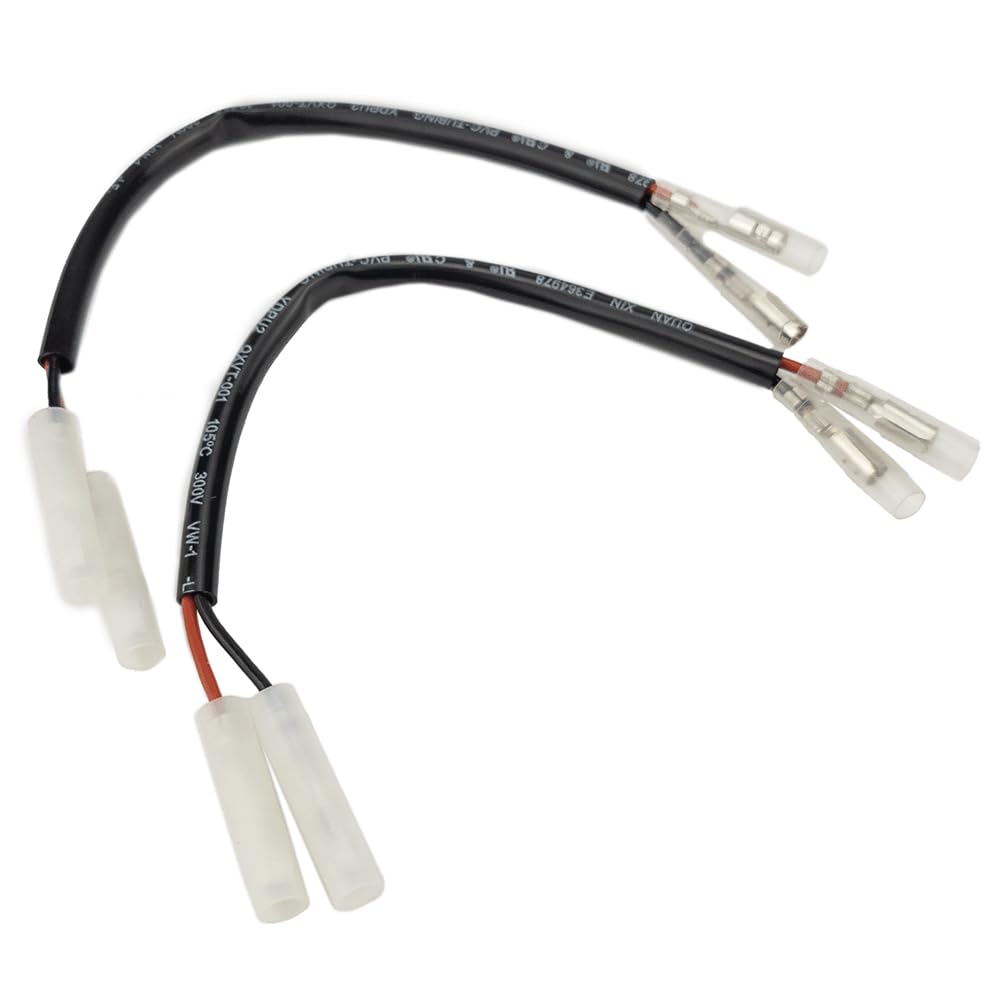 Aharon Motorrad 12V Verlaengerungskabel-Adapter für LED-Blinker | Kompatibel mit Motorrädern von Triumph | Motorrad Blinker Adapterkabel | Kabeladapterstecker | Wasserdicht, Μotorradzubehör Aharon Motorrad 12V Verlaengerungskabel-Adapter für LED-Blinker | Kompatibel mit Motorrädern von Triumph | Motorrad Blinker Adapterkabel | Kabeladapterstecker | Wasserdicht, Μotorradzubehör von Aharon