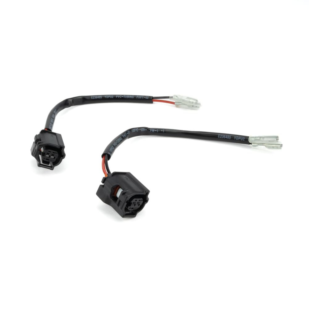 Aharon Motorrad 12V Verlaengerungskabel-Adapter für LED-Blinker | Kompatibel mit Motorrädern von Yamaha | Motorrad Blinker Adapterkabel | Kabeladapterstecker | Wasserdicht, Μotorradzubehör Aharon Motorrad 12V Verlaengerungskabel-Adapter für LED-Blinker | Kompatibel mit Motorrädern von Yamaha | Motorrad Blinker Adapterkabel | Kabeladapterstecker | Wasserdicht, Μotorradzubehör von Aharon