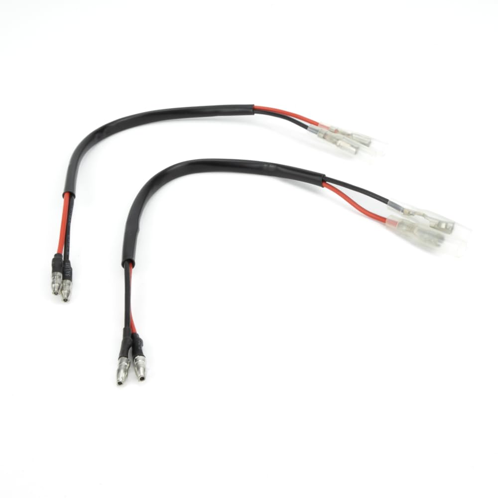 Aharon Motorrad 12V Verlaengerungskabel-Adapter für LED-Blinker | Kompatibel mit Motorrädern von alle Marke | Motorrad Blinker Adapterkabel | Kabeladapterstecker | Wasserdicht Aharon Motorrad 12V Verlaengerungskabel-Adapter für LED-Blinker | Kompatibel mit Motorrädern von alle Marke | Motorrad Blinker Adapterkabel | Kabeladapterstecker | Wasserdicht von Aharon