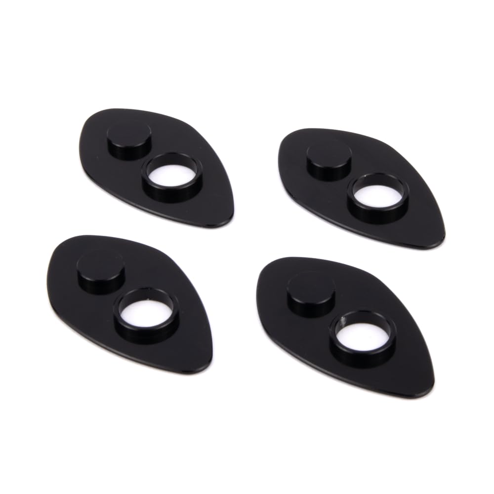 Aharon Motorrad-LED-Blinkerhalter im 4er-Pack | Kompatibel mit Honda, M8/M10-Gewinde | Blinkerplatten | CNC Aluminium Montageplatten | Adapterplatten Motorrad-Blinkleuchten | Blinker für Motorräder Aharon Motorrad-LED-Blinkerhalter im 4er-Pack | Kompatibel mit Honda, M8/M10-Gewinde | Blinkerplatten | CNC Aluminium Montageplatten | Adapterplatten Motorrad-Blinkleuchten | Blinker für Motorräder von Aharon