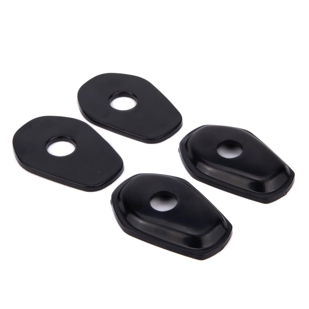 Aharon Motorrad-LED-Blinkerhalter im 4er-Pack | Kompatibel mit Suzuki & Kawasaki, M8/M10-Gewinde | Blinkerplatten | ABS Plastic Montageplatten | Adapterplatten Blinkleuchten | Blinker für Motorräder Aharon Motorrad-LED-Blinkerhalter im 4er-Pack | Kompatibel mit Suzuki & Kawasaki, M8/M10-Gewinde | Blinkerplatten | ABS Plastic Montageplatten | Adapterplatten Blinkleuchten | Blinker für Motorräder von Aharon