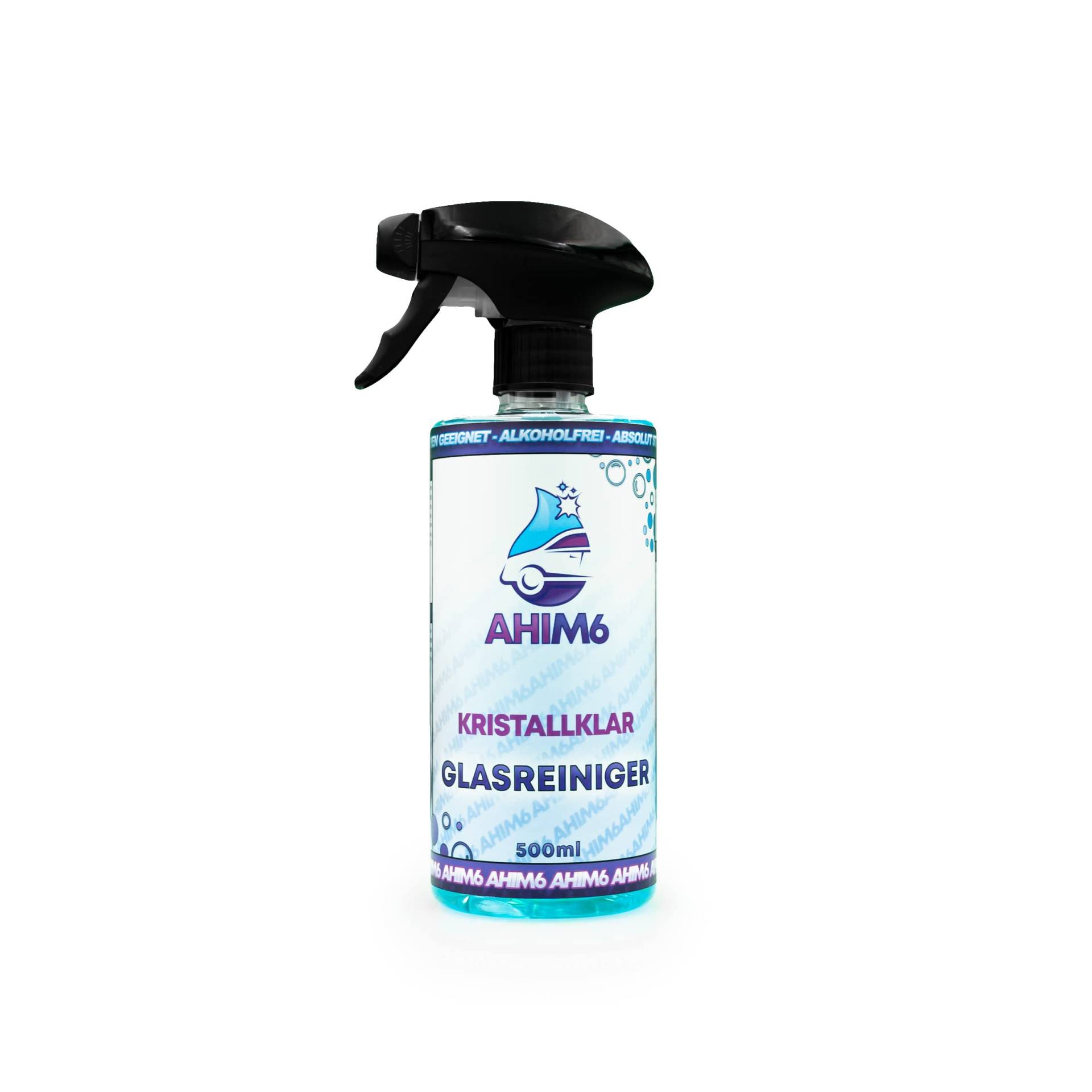 Ahi M6 Kristallklar Glasreiniger 0,5L - beseitigt streifenfrei Staub, Fingerabdrücke, Fett, Schmierfilme, Öl- und Rußfilme, Insekten etc. - für alle glatten Oberflächen Ahi M6 Kristallklar Glasreiniger 0,5L - beseitigt streifenfrei Staub, Fingerabdrücke, Fett, Schmierfilme, Öl- und Rußfilme, Insekten etc. - für alle glatten Oberflächen von Ahi M6