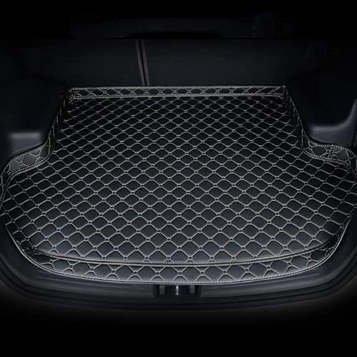 Auto Kofferraummatte Kofferraumwanne, für Mercedes-Benz GLE Coupe 2020-2023 Antirutschmatte Wasserdicht Kratzfest Kofferraum Schutzmatte Autozubehör,Black-beige1 von Aieefun