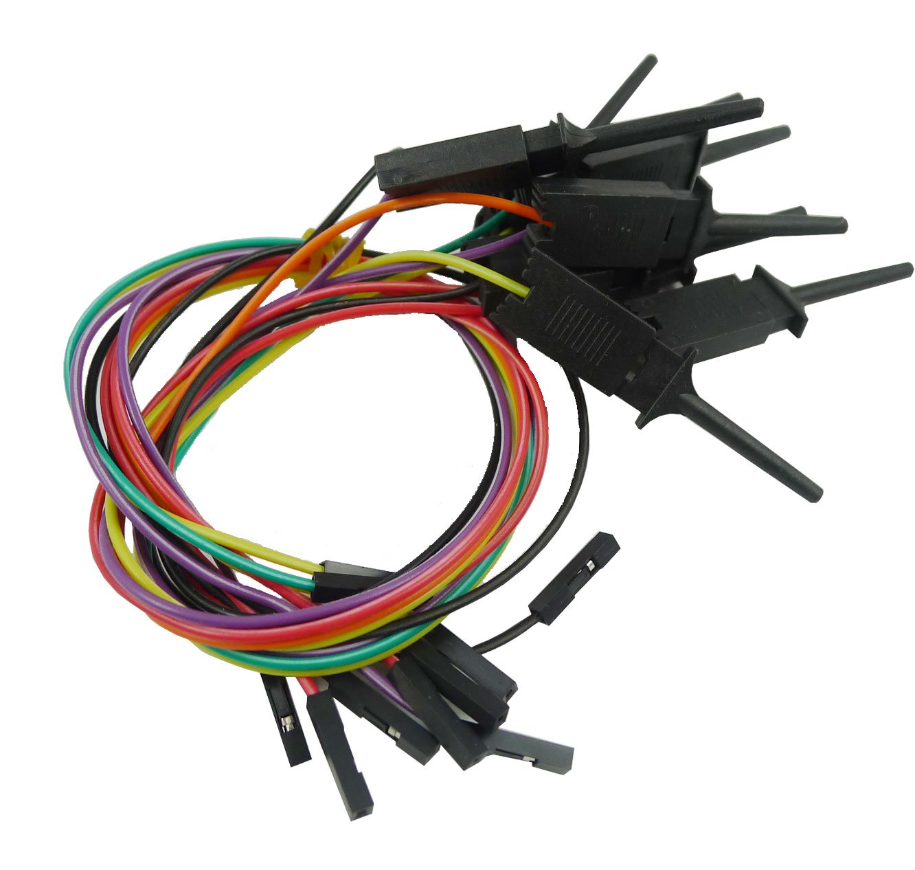 Aihasd 10 Stück Logikanalysator Testclip Clamp for Grabber Jumper Drähte Interface Pins SOIC IC Test Clip Jumper für Schaltkreis Stromversorgung Testen Aihasd 10 Stück Logikanalysator Testclip Clamp for Grabber Jumper Drähte Interface Pins SOIC IC Test Clip Jumper für Schaltkreis Stromversorgung Testen von Aihasd