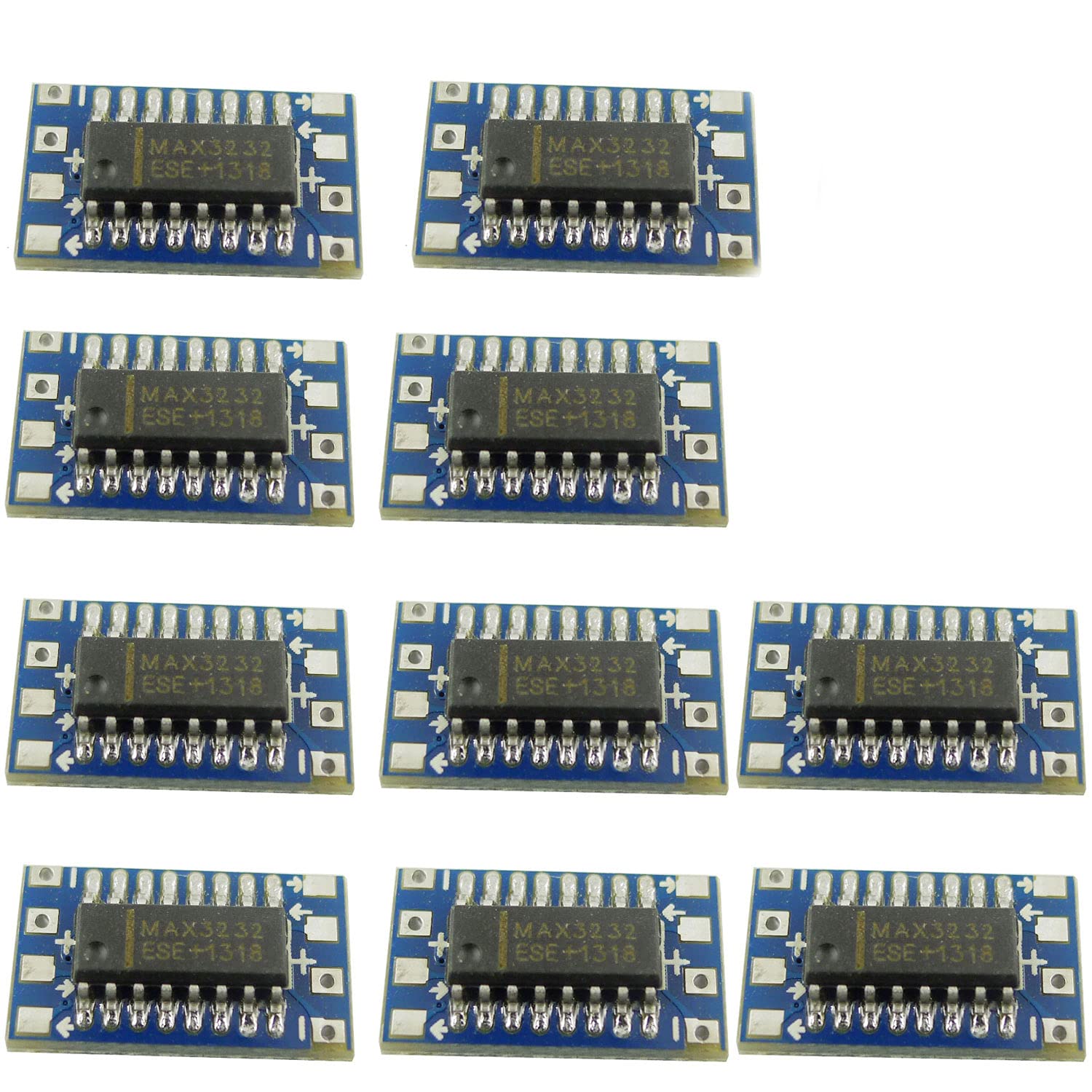 Aihasd 10 Stück Mini RS232 zu TTL MAX3232 zu TTL Konverter Modul Board Level Converter Board Serial Port Konverter Board Aihasd 10 Stück Mini RS232 zu TTL MAX3232 zu TTL Konverter Modul Board Level Converter Board Serial Port Konverter Board von Aihasd