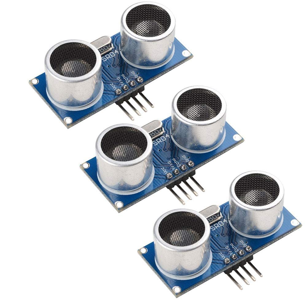 Aihasd 3 Stück HC-SR04 Ultraschall-Sensor Ultraschallmodul Distanz Sensor Rangiermodul Entfernung Sensor für Arduino Aihasd 3 Stück HC-SR04 Ultraschall-Sensor Ultraschallmodul Distanz Sensor Rangiermodul Entfernung Sensor für Arduino von Aihasd