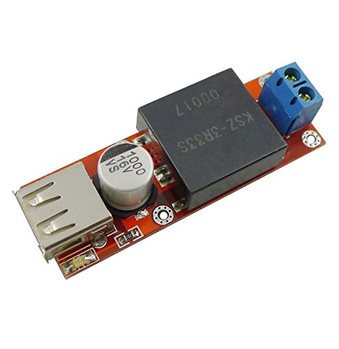 Aihasd 3A Step-Down Buck KIS3R33S Modul 5V USB-Ausgang DC Converter 7V-24V to 5V von Aihasd