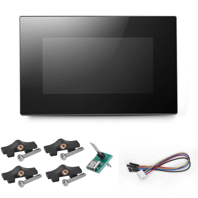 Aihasd Nextion 7.0" LCD Module Touch Display Intelligent Series NX8048P070-011R-Y HMI IPS RGB 65K Resistive Touchscreen With Enclosure von Aihasd