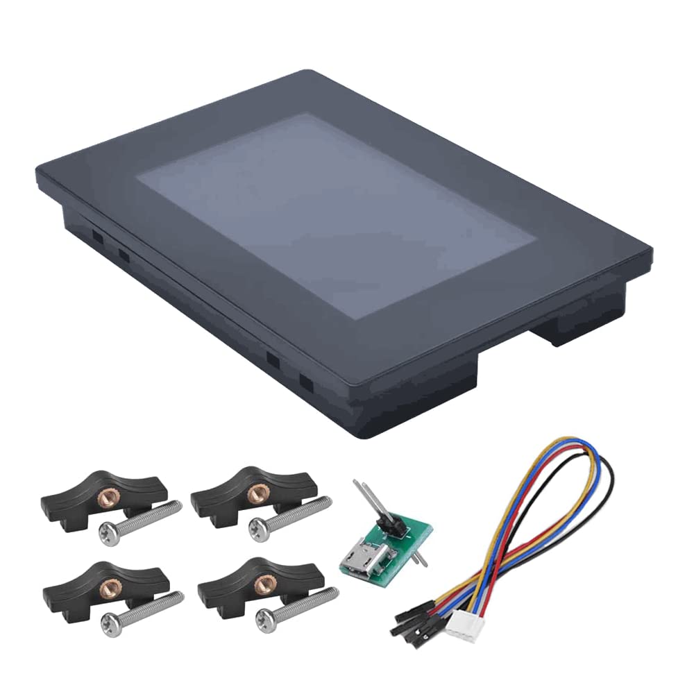 Aihasd Nextion Intelligent 5 Zoll Display NX8048P050-011C-Y Serielle HMI TFT Kapazitiver Touchscreen 800x480 LCD Modul mit Gehäuse Unterstützt Audio Video Aihasd Nextion Intelligent 5 Zoll Display NX8048P050-011C-Y Serielle HMI TFT Kapazitiver Touchscreen 800x480 LCD Modul mit Gehäuse Unterstützt Audio Video von Aihasd